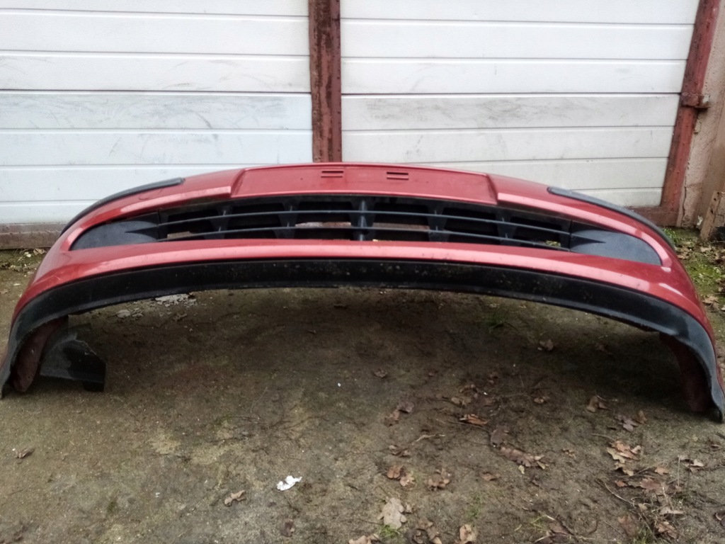 фото №12, Бампер перед передний renault modus i teb76 красный хороший