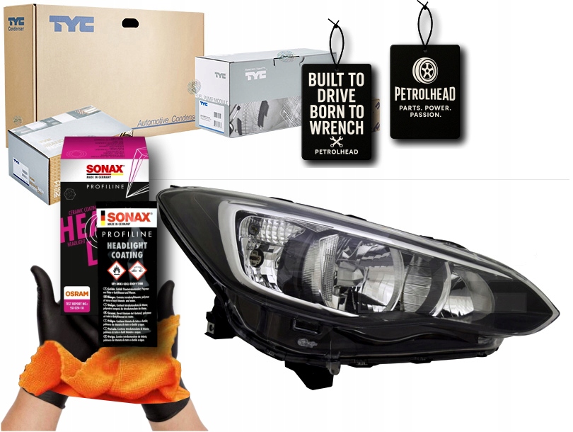 фото №1, Фара p subaru xv 01.18- tyc #petrolhead pro+ kit8