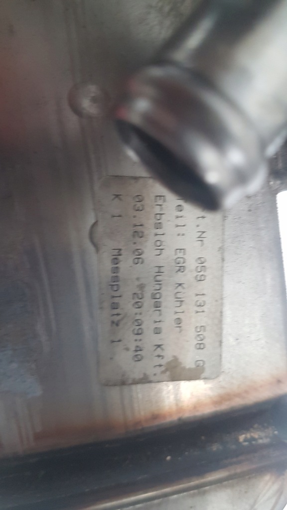 фото №2, Клапан радіатор вихлопних газів q7 4l 3.0 tdi 059131508g