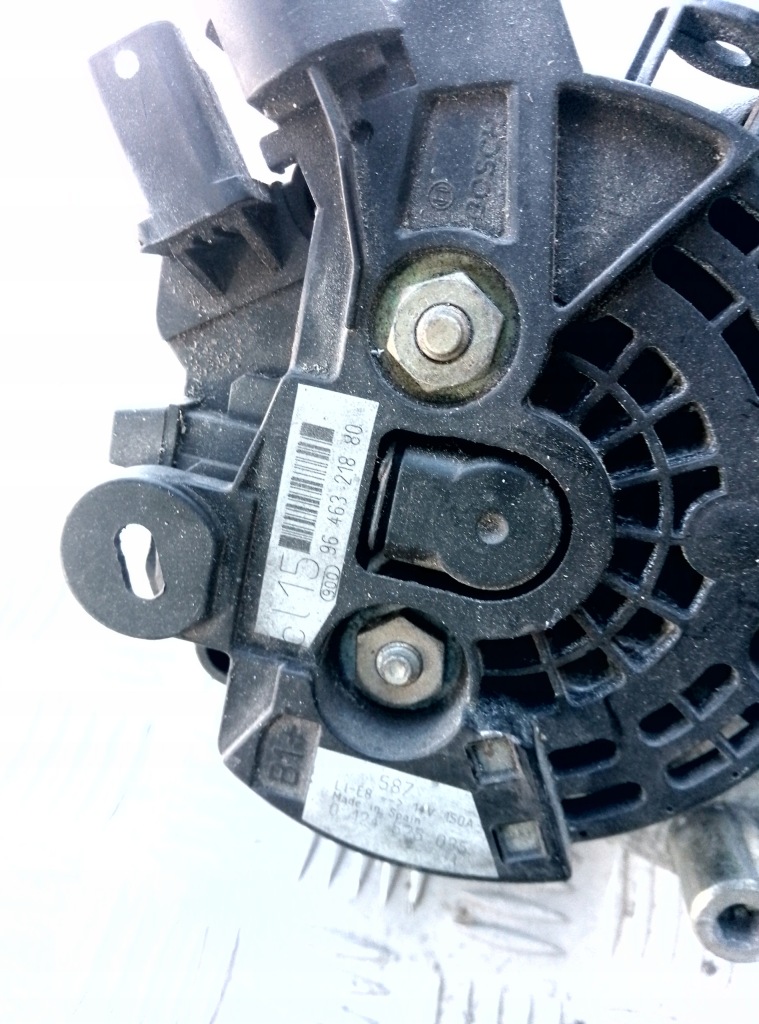 Генератор citroen c5 3 peugeot 508 2.0 hdi 0124525035 9646321880 с Разборки