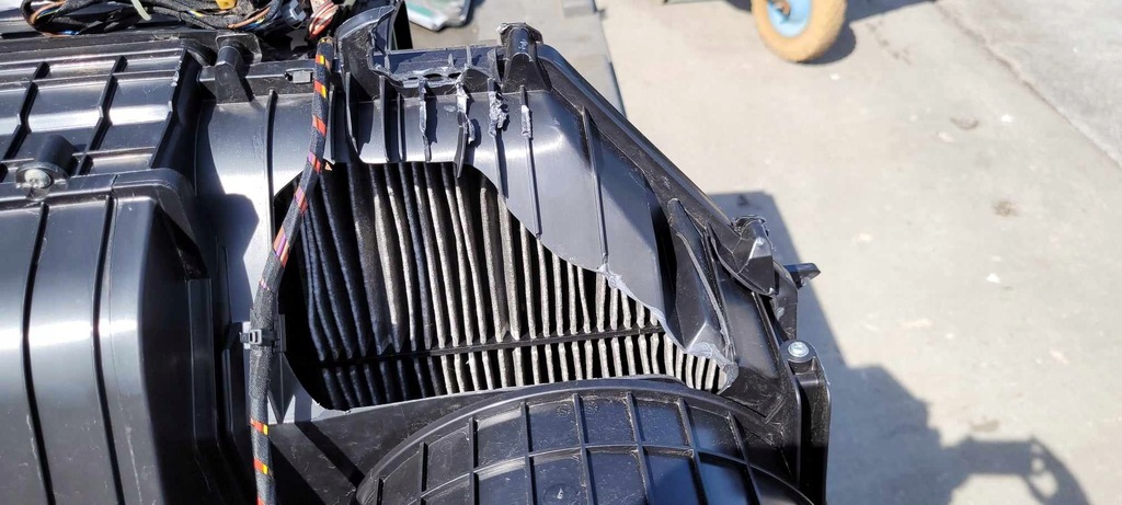 фото №6, Обігрівач пошкоджена корпус mercedes actros mp4