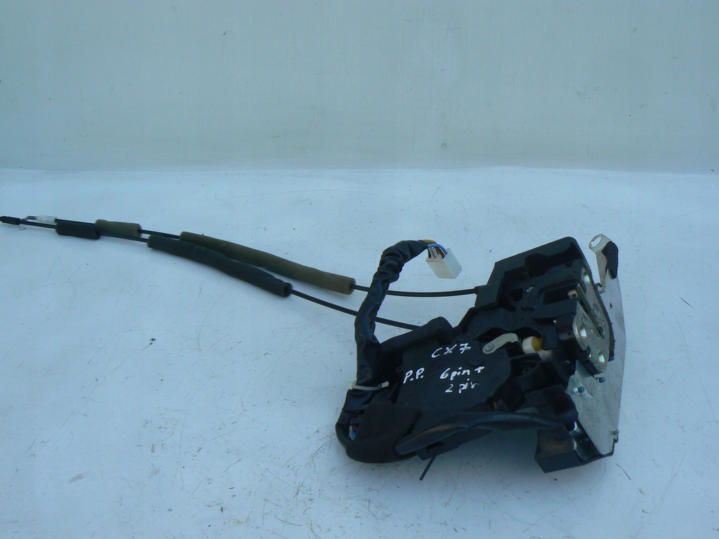 фото №1, Mazda cx7 cx-7 замок двері правий перед 6pin+2