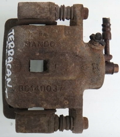 фото №1, Hyundai terracan lift 2.9 crdi суппорт левый задняя