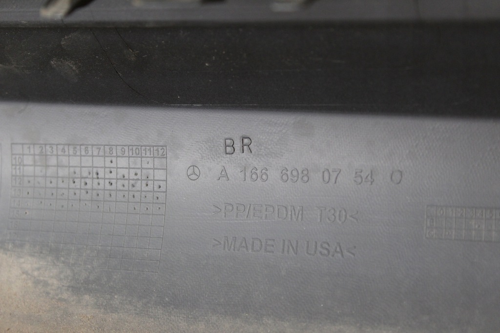 фото №9, Mercedes ml w166 amg левый порог молдинг порог org