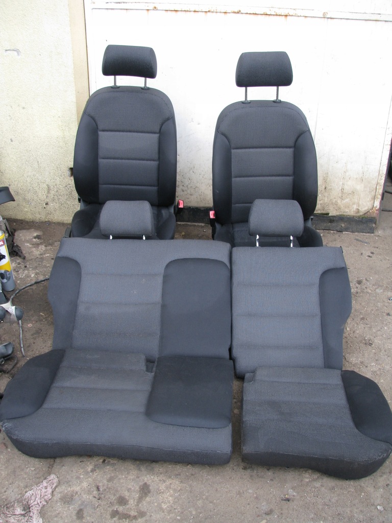 фото №1, Audi a3 8l lift 5d сидіння перед лівий правий заднє сидіння спинка