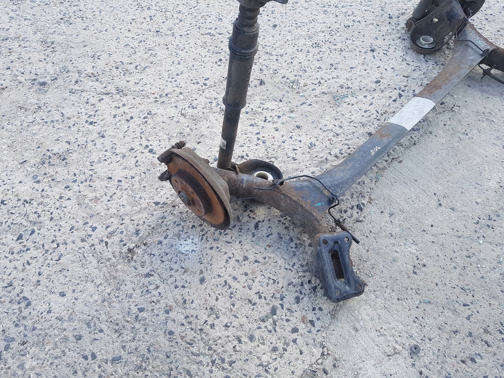 фото №6, Peugeot 308 08-13r балка подвеска задняя