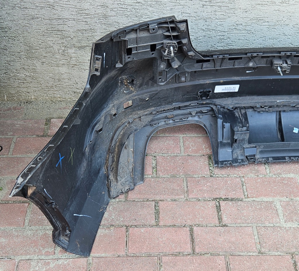 фото №6, Audi s3 a3 sedan s-line lift 16-20 бампер задняя задний 8v5807511j