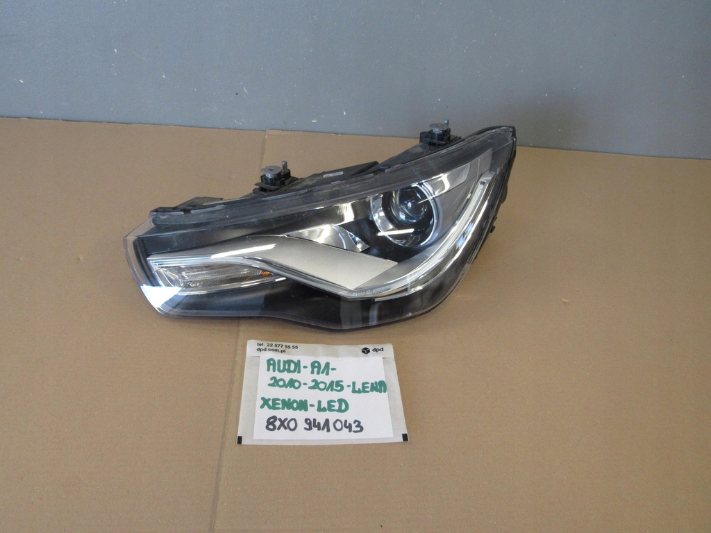 фото №1, Audi a1 2010-2015 лампа ліва перед ксенон led
