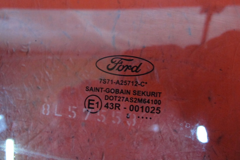 фото №2, Ford mondeo iv 4 mk4 hb скло двері права задня задня niebieska 2008 rok