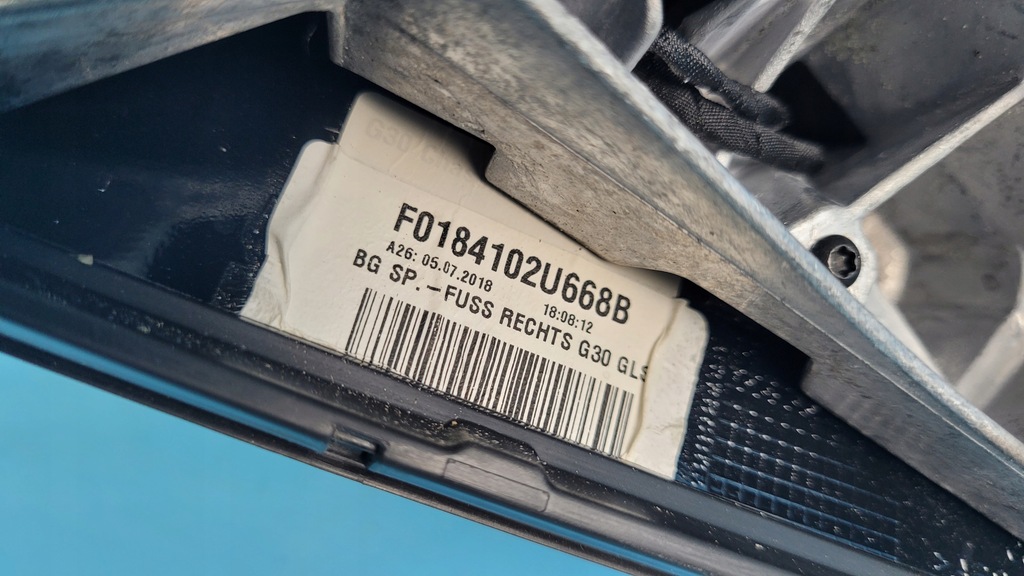 фото №11, Bmw 5' g31 518d touring 18r дзеркало зовнішнє праве 5 pin 7485204