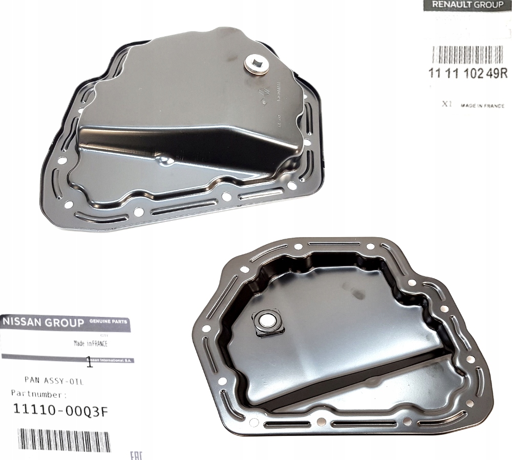 Купить Поддон масла 1.6 dci trafic 3 vivaro новая оригинал