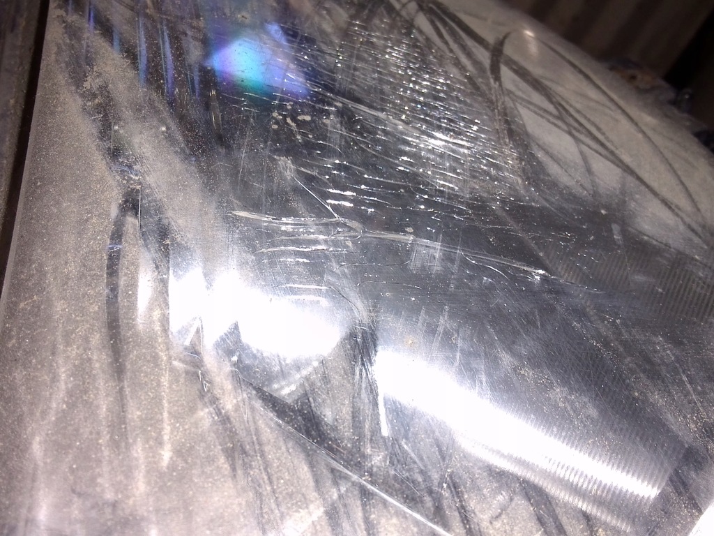 фото №6, Лампа фара emu subaru forester iii sh 08-12 права гладка