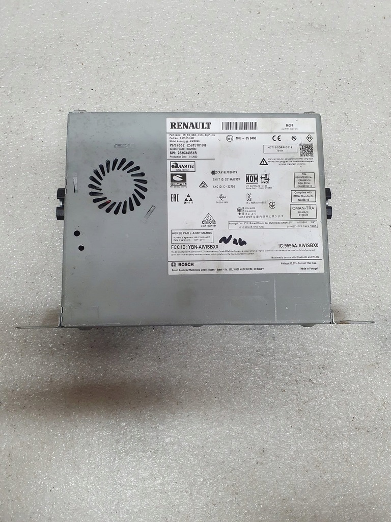 фото №1, Радио навигация renault megane 4 captur 259151818r