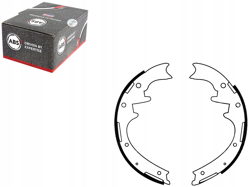 фото №1, A.b.s. тормозные колодки тормозные ford ranger 06- a.b.s.