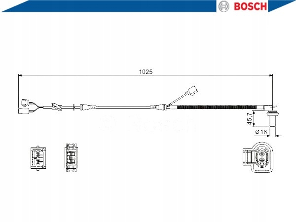 фото №2, Датчик швидкості abs bosch +gratisy