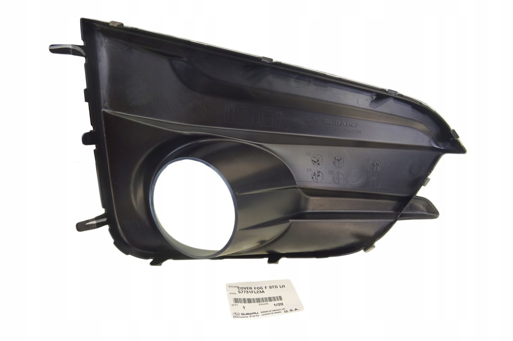 фото №2, Subaru impreza 17- рамка заглушка бампера перед