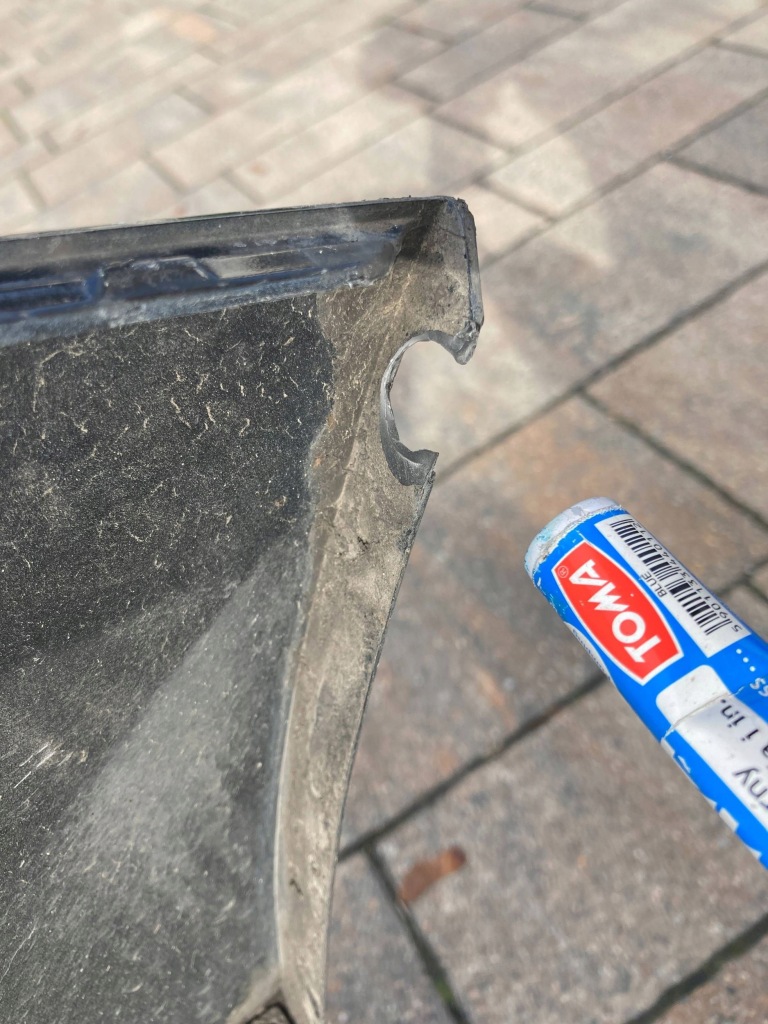 Toyota verso 2009-13 бампер передній 521190f090 Оригінал