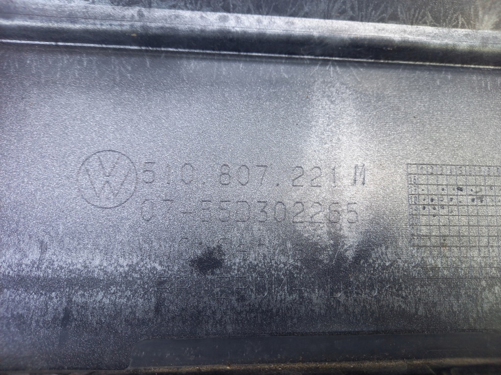 фото №6, Vw golf vii 7 sportsvan lift бампер передний решётка оригинал!