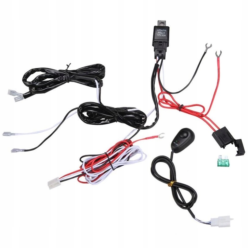 фото №3, Джгут монтажна вимикач модуль лампа roboczych