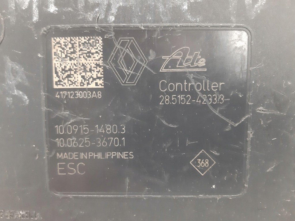 фото №8, Renault megane iv насос abs 10.0915-1480.3 eu ate