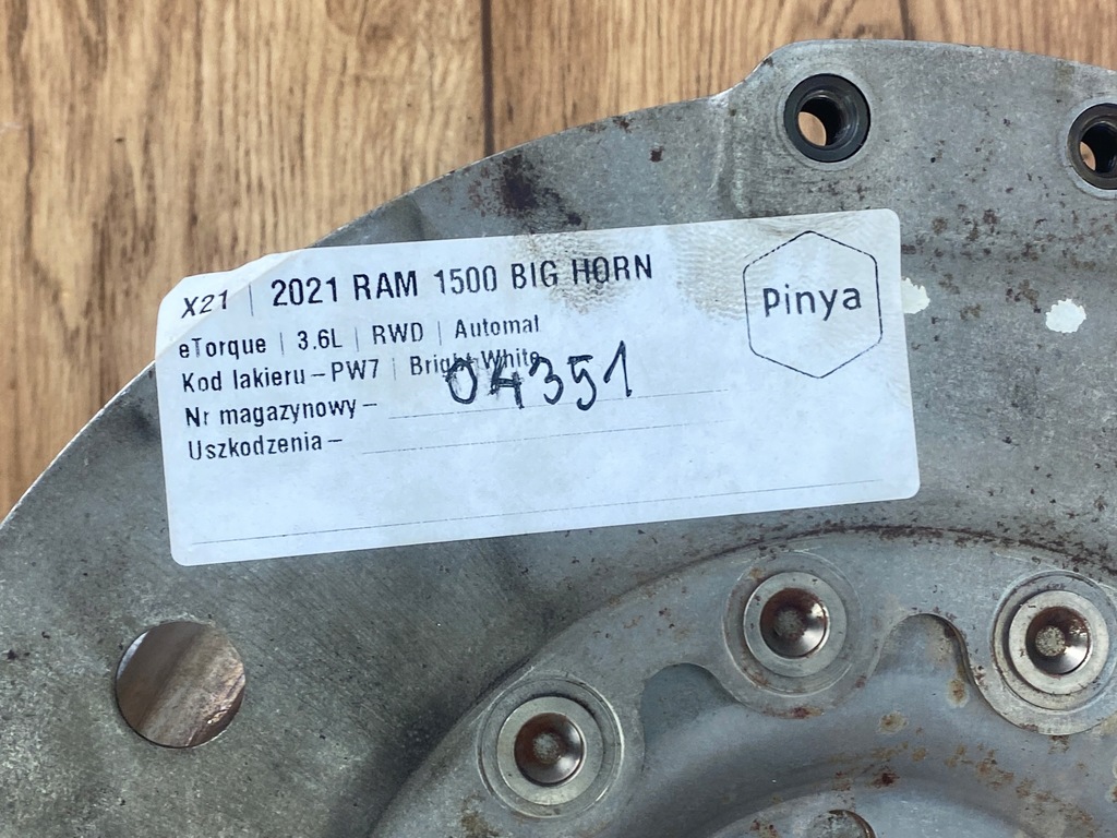 фото №10, Конвертер перетворювач момент 3.6 v6 jeep chrysler dodge ram 1500 2019+