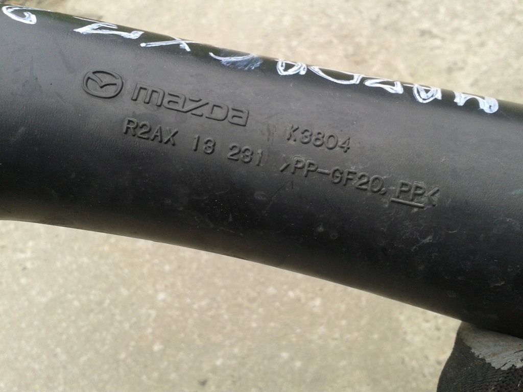 фото №3, Труба повітря mazda cx-7 cx7 2.2 d r2ax13231