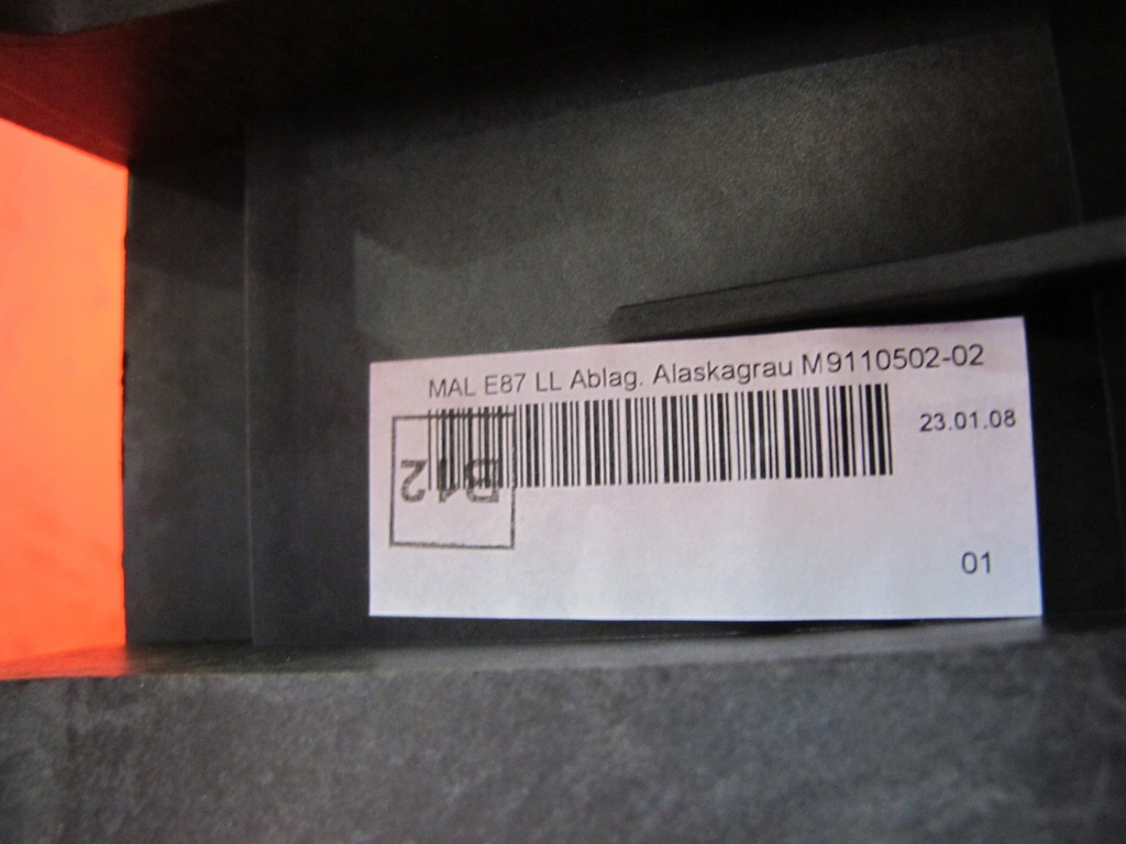 фото №14, Bmw 1 i e87 туннель средний подлокотник eu 9110405