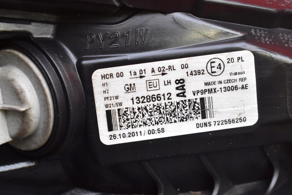 Фара левый лампа перед eu 13286612 opel meriva 2 ii b 10-14 Цена