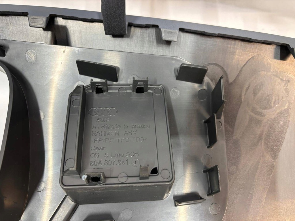 фото №13, Audi q5 ii 80a s-line sq5 накладка спойлер бампера задняя задний 80a807521d