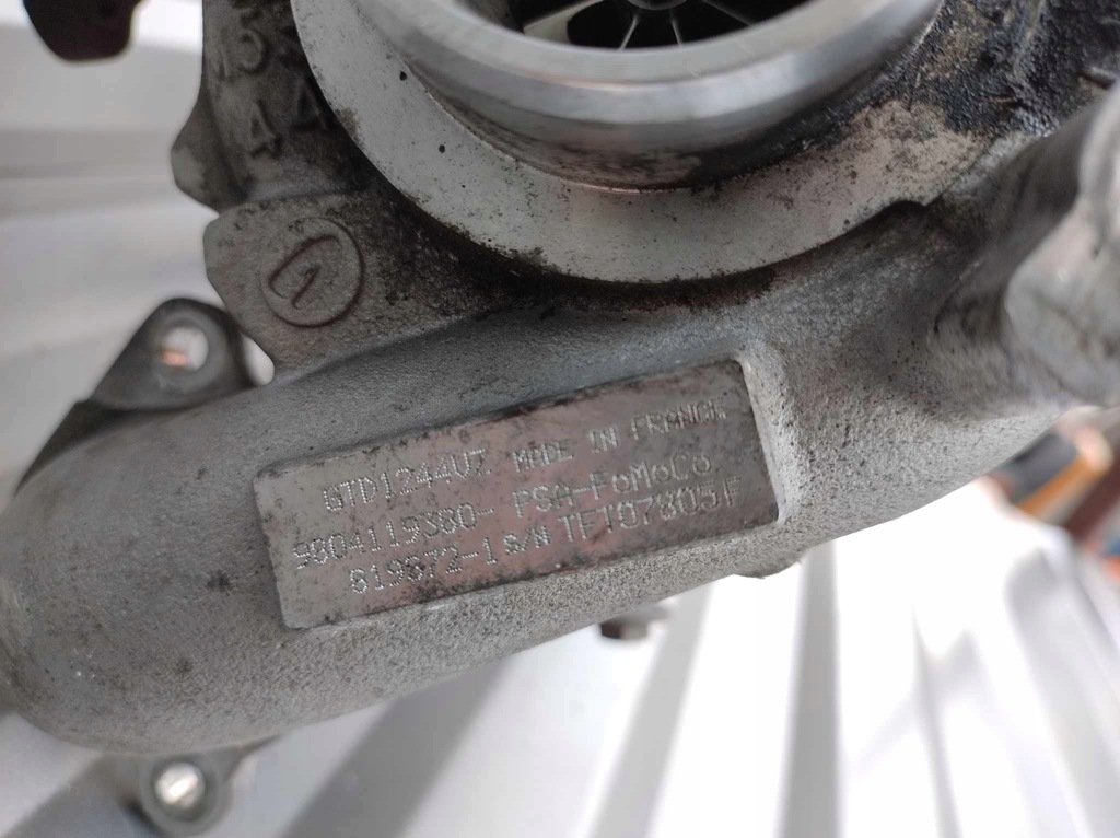 фото №6, Jumpy proace iii турбонагнетатель 1.6 hdi 9804119380