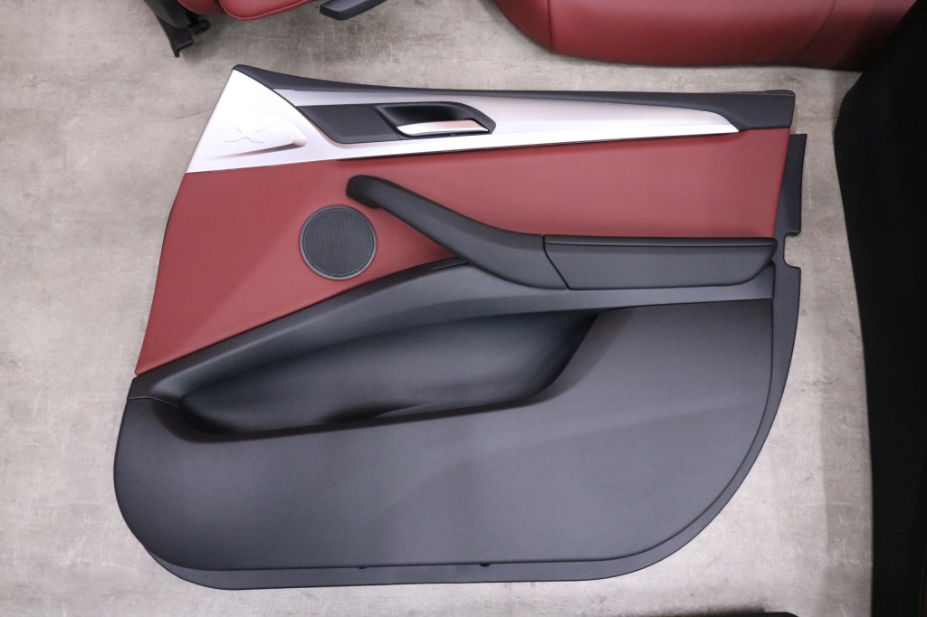 Bmw x4 g02 lci салон сидіння заднє сидіння обшивки sport tacora rot пам'ять 26 km ! Оригінал