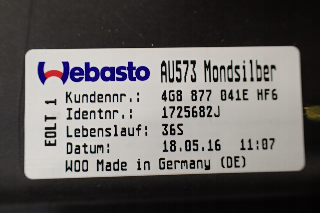 фото №6, Audi a7 4g люк 4g8877041e