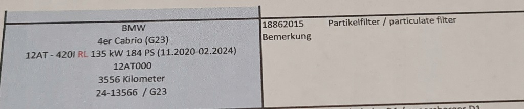 фото №9, Катализатор plus датчики bmw g23 g20 g30 f20 f30 8638227 пробег 3556km