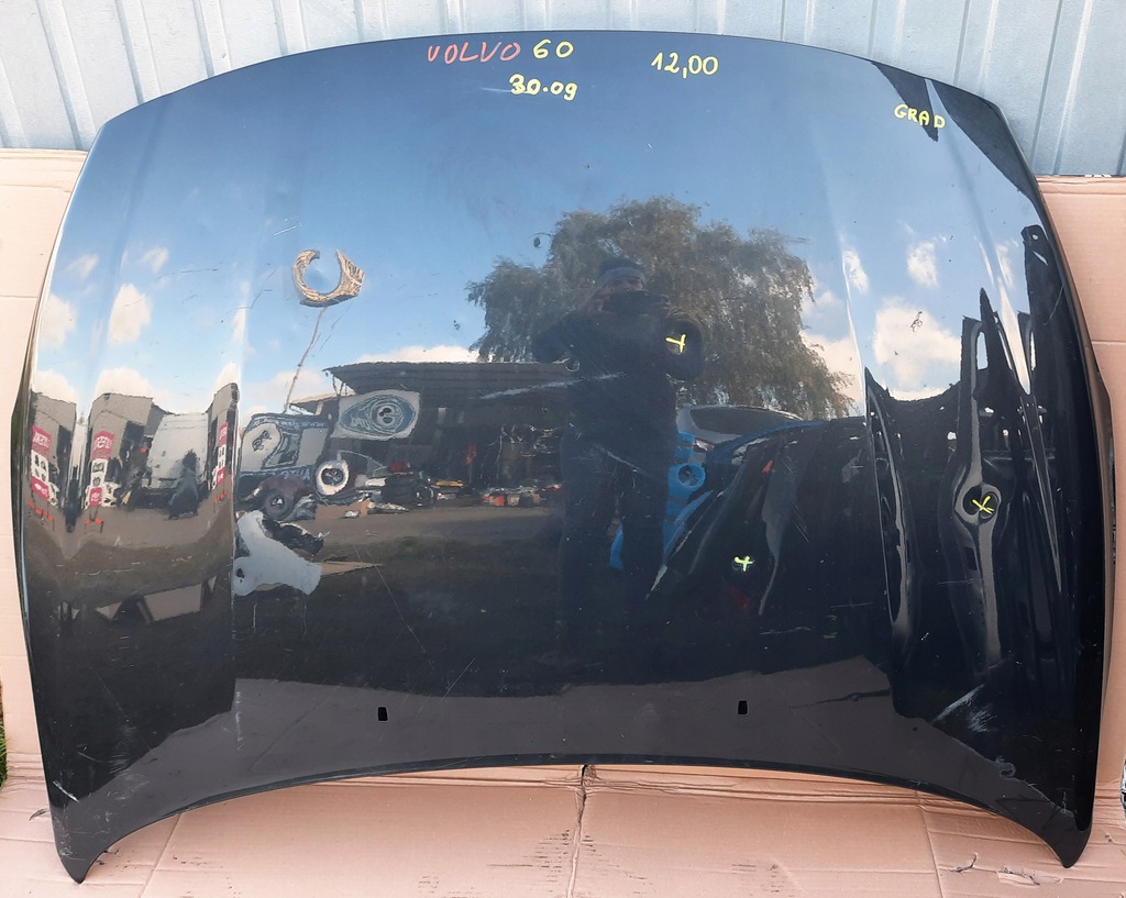 фото №1, Капот volvo v60 przed liftem 2010-2014