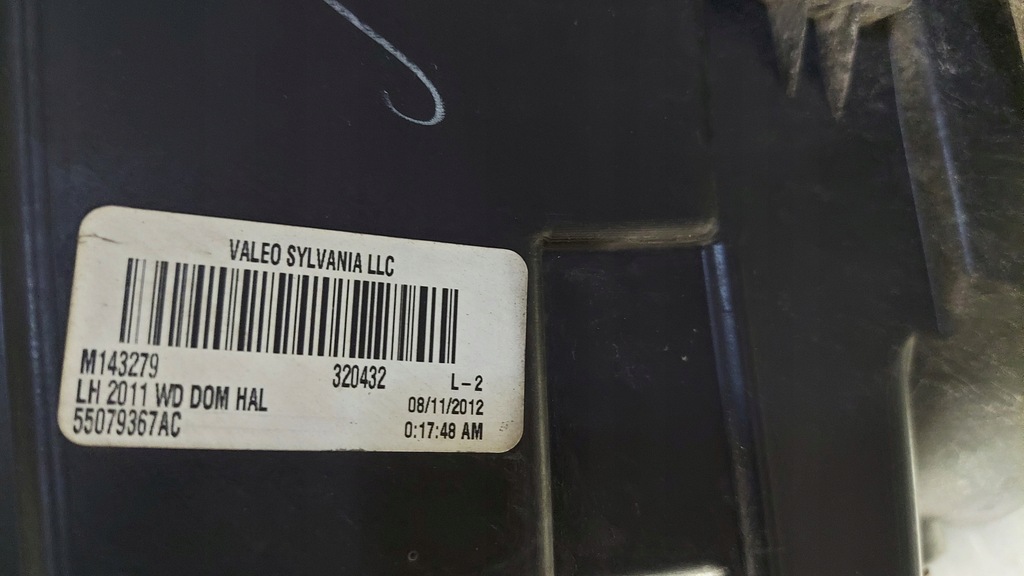 фото №7, Dodge durango 11-13r лампа левый перед mopar