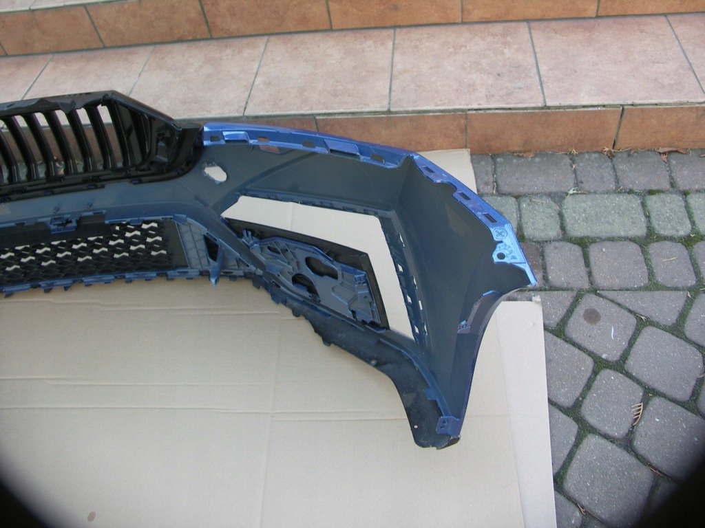 фото №9, Skoda octavia iv 5e3 vrs rs бампер передний решётка радиатора