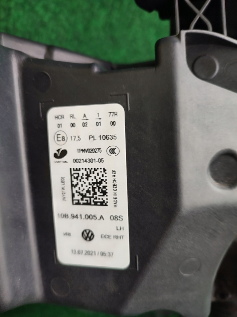 фото №9, Vw id3 id.3 10b941005a лампа фара левая ładna оригинальный номер