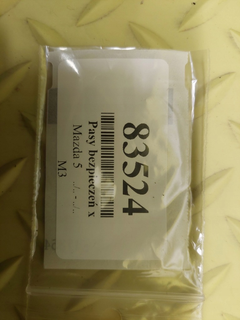 фото №8, Mazda 5 pas безопасности правый задняя