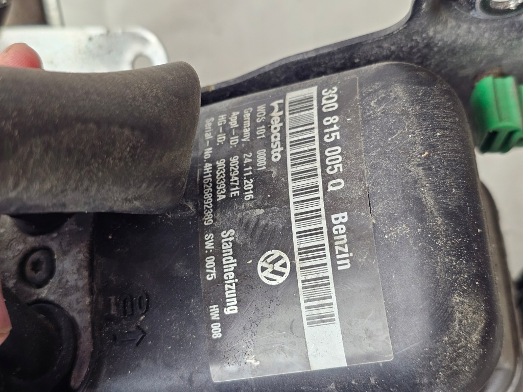 фото №8, Webasto обогреватель стояночный vw passat b8 3q0815005q