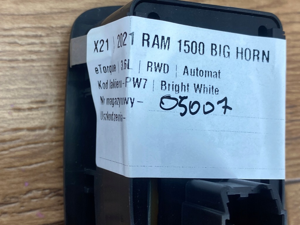 фото №7, Кнопка переключатель окон ram 1500 2019+ usa