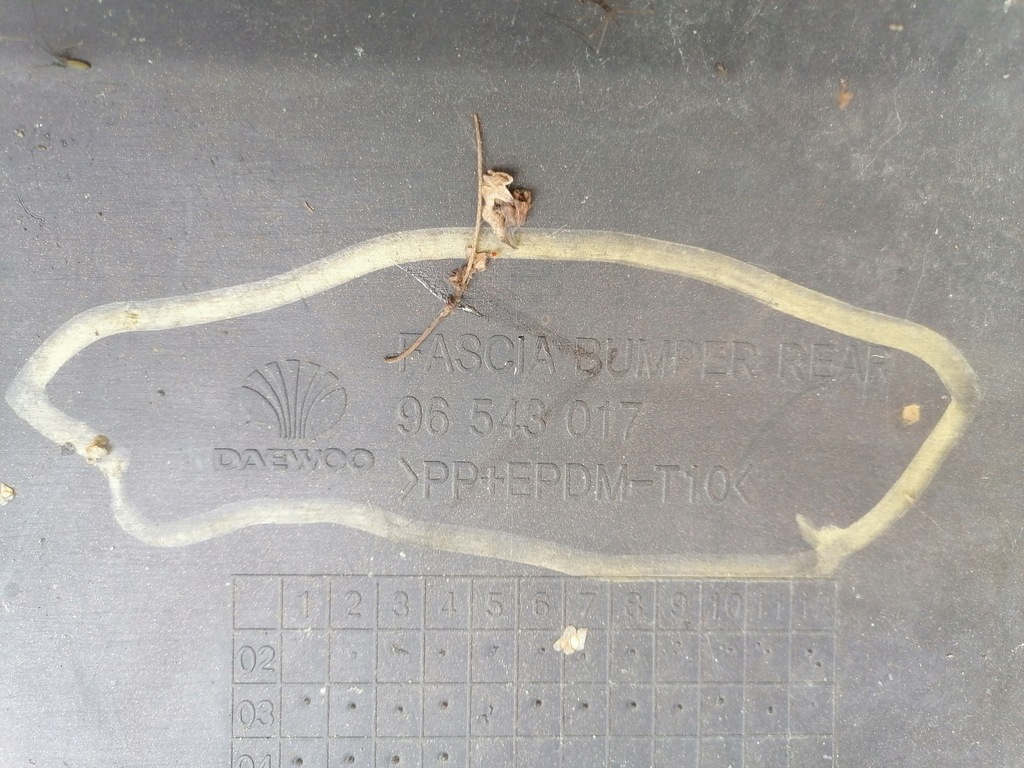 фото №7, Бампер задня chevrolet daewoo aveo 03-06 96543017