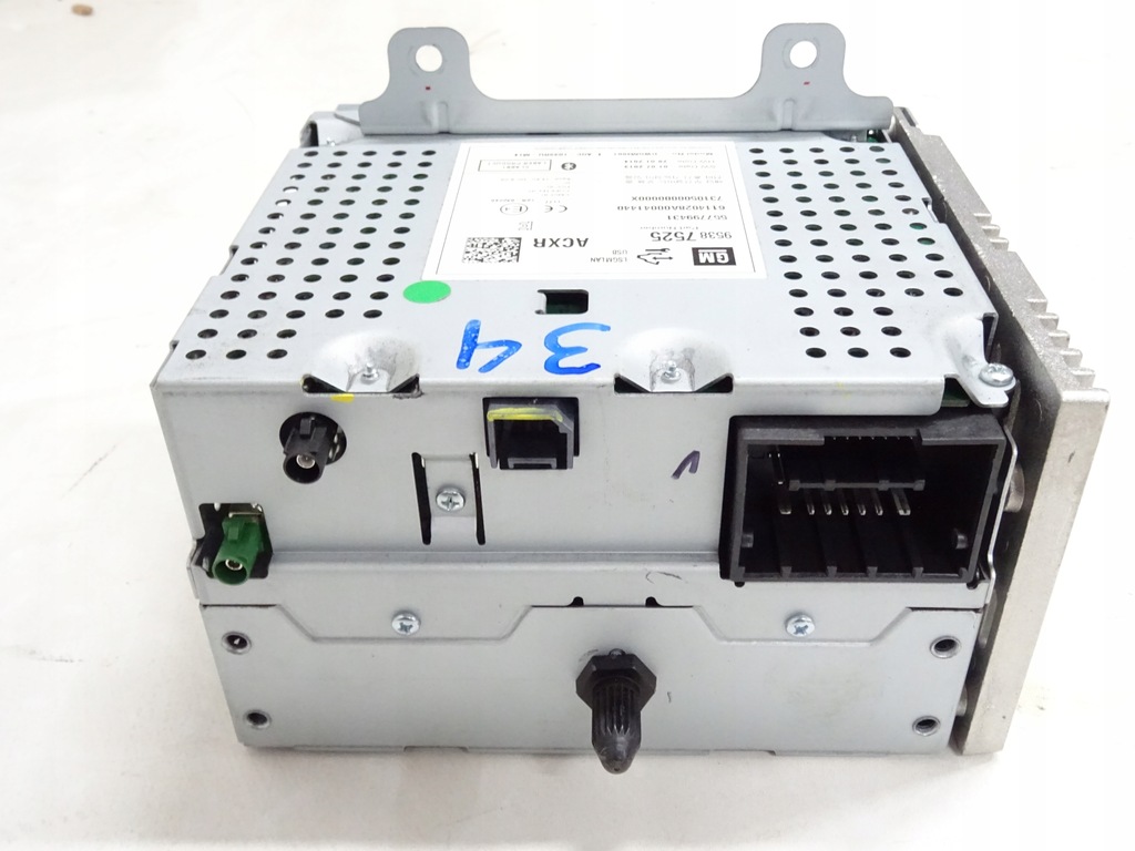 фото №6, Opel mokka радіо радіопрогравач панель