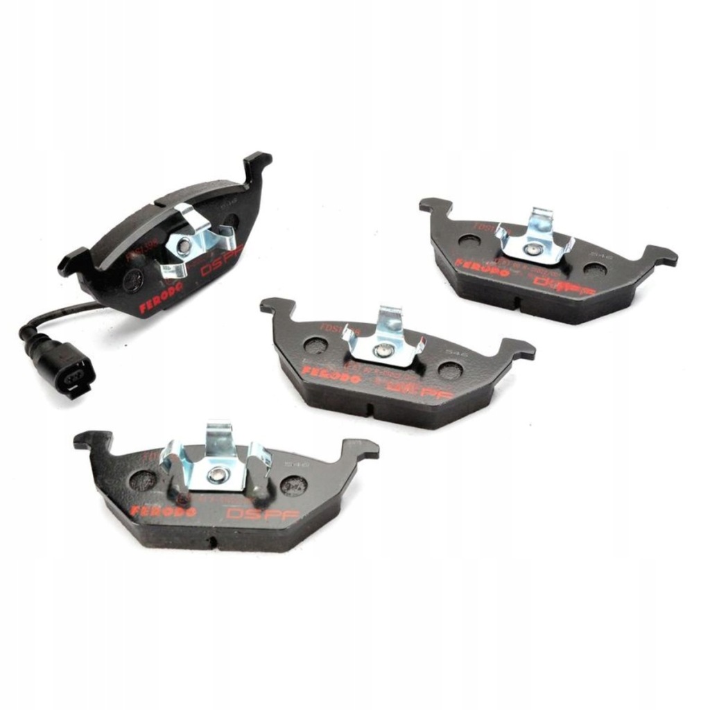фото №1, Гальмівні колодки ferodo fds1398 audi a1, a2, a3; seat altea,