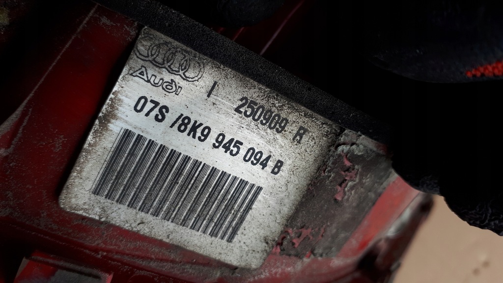 фото №8, S4 b8 a4 лампа led права правий задня w кришка kombi