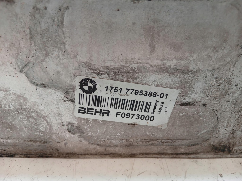 фото №6, Радиатор интеркулер bmw 7 e65 4.4 745 d