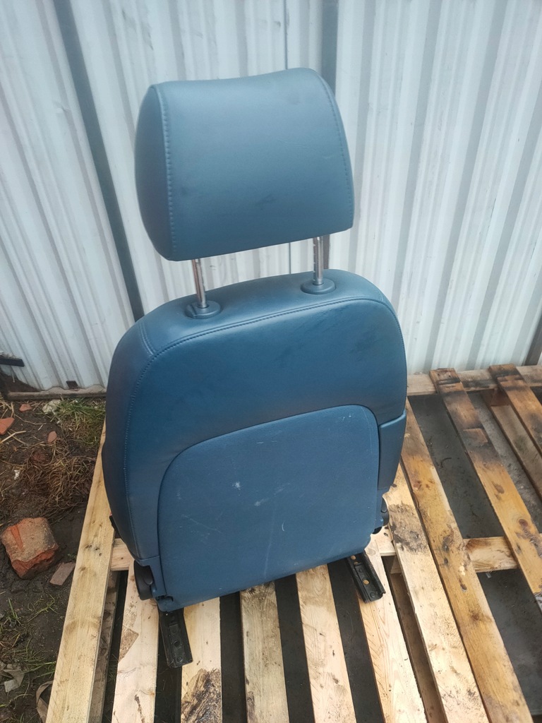 фото №9, Сиденье правый перед водителя audi tt 8n niebieski кожа