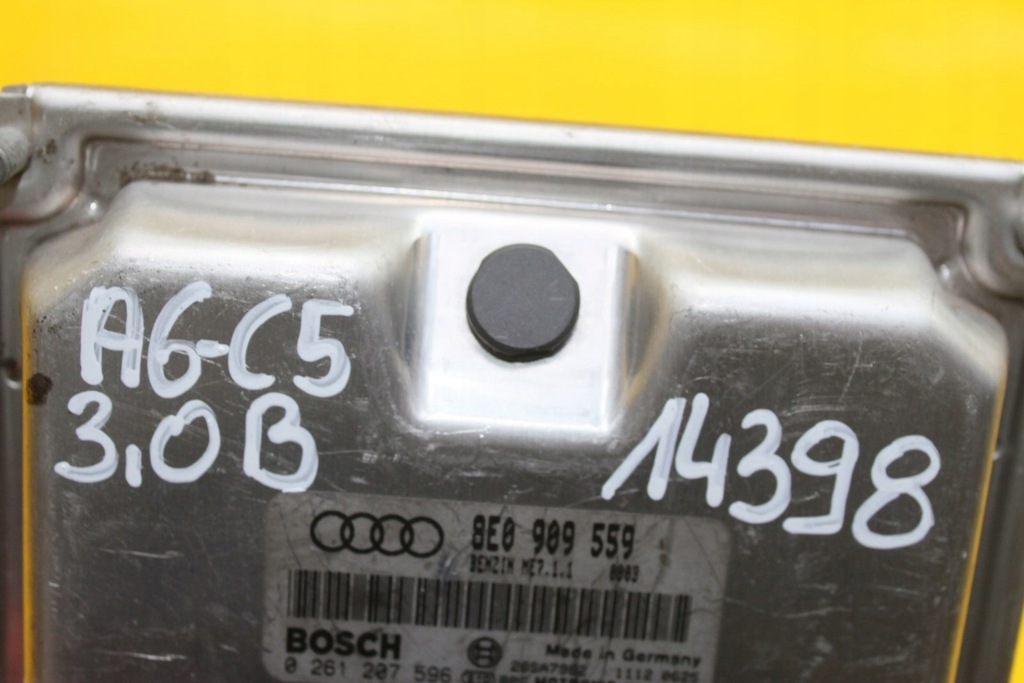 фото №6, Блок керування двигуна a6 c5 a4 b6 3.0 b 8e0909559