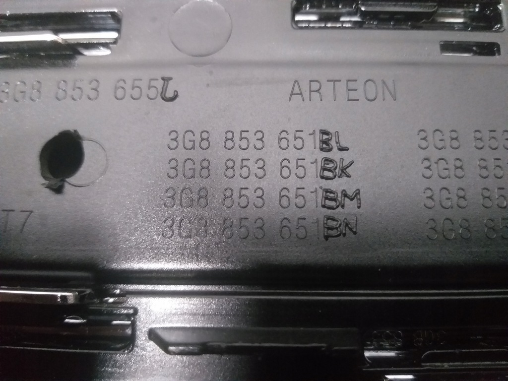 фото №9, Решётка радиатора решётка радиатора vw arteon led lift 3g8853651