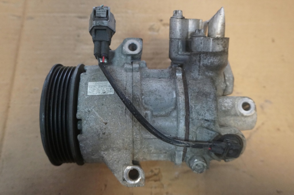 фото №9, Mitsubishi colt cz vi компрессор кондиционера компрессор 447220-9687 5ser09c