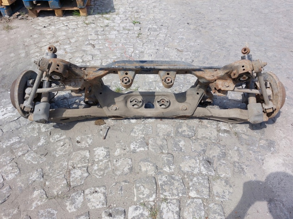 фото №13, Подвеска задние полный пружины oś балка hyundai santa fe ii 06-12 4x4